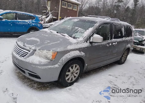 2014 Chrysler Town & Country Touring из США, поврежденный, VIN 2C4RC1BG1ER446332